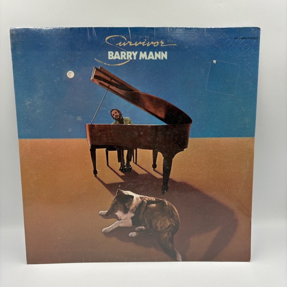 RCA Survivor Vinyl LP‎ Barry Mann 12" Blue Promo Pressing APL1-0860 Stereo